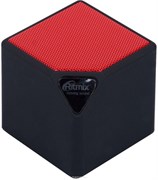 (1013833) Портативная беспроводная колонка RITMIX SP-140B black+red (3 Вт, Bluetooth, FM, USB, microSD, AUX, 300 мАч)