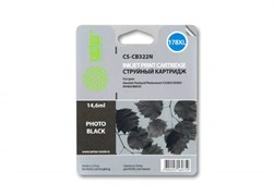 (1013522) Картридж струйный Cactus CS-CB322N CS-CB322 №178XL фото черный (14.6мл) для HP PS B8553/C5383/C6383/