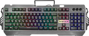 (1016045) Игровая клавиатура Defender Renegade чёрная (RGB подсветка, USB, GK-640DL)