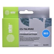 (1017156) Картридж струйный Cactus №903 CS-T6L99AE черный (21.6мл) для HP OJP 6950/6960/6970