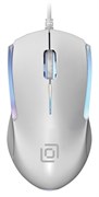 (1014719) Мышь Oklick 245M белый оптическая (1000dpi) USB (3but)