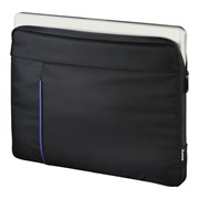 (1018920) Чехол для ноутбука 15.6" Hama Cape Town черный/синий полиэстер (00101906)