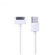 (1019079) USB кабель REMAX Light (RC-006i4) для iPhone 4/4S (1m) white