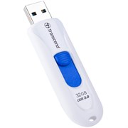 (1019042) Флеш Диск Transcend 32Gb Jetflash 790 TS32GJF790W USB3.0 белый TS32GJF790W