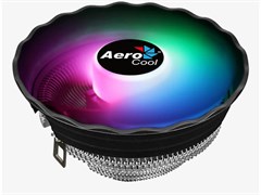 (1019342) Кулер CPU Aerocool Air Frost Plus (универсальный, 110W, 24.2 dB, 1500 rpm, 120мм, 3pin, подсветка, алюминий) RTL