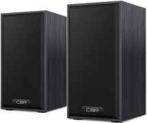 (1019789) CBR CMS 635 Black, Акустическая система 2.0, питание USB, 2х3 Вт (6 Вт RMS), материал корпуса MDF, 3.5 мм линейный стереовход, регул. громк., длина кабеля 1 м, цвет чёрный