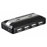 (1021102) Разветвитель USB-C Digma HUB-7U2.0-UC-B 7порт. черный