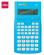(1021129) Калькулятор научный Deli E1710A/BLU синий 10+2-разр. E1710A/BLU