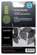 (1021578) Заправочный набор Cactus CS-RK-F6V25AE черный 60мл для HP DJ Ink Adv 1115/2135/3635/3835/4535