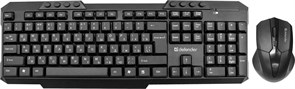 (1021750) Беспроводная клавиатура/мышь JAKARTA C-805 RU BLACK 45805 DEFENDER