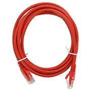 (1022236) Bion Патч корд UTP кат.5e CCA, 1м, красный [BCL-PP12-1M/R]