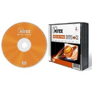 (1022326) Диск DVD+R Mirex 4,7 Гб 16x Slim case UL130013A1F