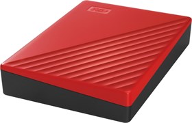 (1022633) Жесткий диск WD Original USB 3.0 4Tb WDBPKJ0040BRD-WESN My Passport 2.5" красный