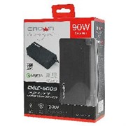 (1019648) Универсальное зарядное устройство CROWN CMLC-6009 (19 коннекторов, 90W, USB QC 3.0)