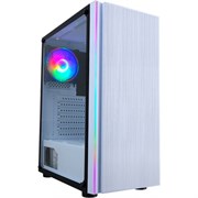 (1023427) Корпус Formula CL-3302W RGB белый без БП ATX 2xUSB2.0 1xUSB3.0 audio bott PSU