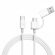 (1024036) Кабель Xiaomi Mi USB Type-C Cable 100cm BHR4422GL USB A(m) USB Type-C (m) 1м белый