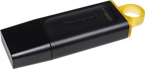 (1024934) Флеш Диск Kingston 128Gb DataTraveler Exodia DTX/128GB USB3.1 черный/желтый