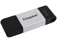(1024939) Флеш Диск Kingston 64Gb DataTraveler 80 DT80/64GB USB3.0 черный