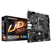 (1025669) Материнская плата Gigabyte H510M H Soc-1200 Intel H510 2xDDR4 mATX AC`97 8ch(7.1) GbLAN+VGA+HDMI