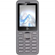 (1025770) Телефон сотовый F+ S240 Dark Grey, 2.4'' 240х320, 32MB RAM, 32MB, up to 16GB flash, 0.08Mpix, 2 Sim, BT v2.1, Micro-USB, 1000mAh, 104g, 125 ммx53 ммx9,2 мм