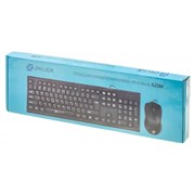 (1026241) Клавиатура + мышь Оклик 620M клав:черный мышь:черный USB