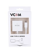 (1026296) VCOM CU421T Адаптер USB 3.1 Type-Cm --> VGA(f) 1080@60Hz, Aluminum Shell, VCOM  <CU421T>