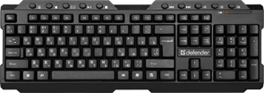 (1026575) Клавиатура беспроводная Defender Element HB-195 чёрная USB