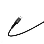 (1027028) USB кабель Denmen D02V на Micro USB 2.4A 1м черный