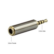 (1027065) Адаптер-переходник NNC jack 3.5-jack 2.5 OEM 1027065