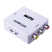 (1027078) Конвертер NNC HDMI-RCA белый OEM