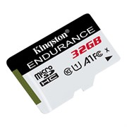 (1027103) Флеш карта microSDHC 32Gb Class10 Kingston SDCE/32GB High Endurance w/o adapter