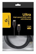(1027130) Кабель HDMI Cablexpert CC-HDMI8K-3M, 3м, v2.1, 8K, 19M/19M, черный, пакет