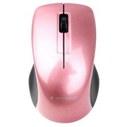 (1027139) Мышь беспроводная Gembird MUSW-370, 2.4ГГц, розовый, 3 кнопки,1000DPI