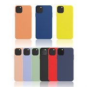 (1027160) Бампер для телефона iPhone 13 mini Silicone Case  закрытый цвета в асс.