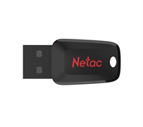 (1027414) Флеш Диск Netac U197 8Gb <NT03U197N-008G-20BK>, USB2.0, пластиковая, черная
