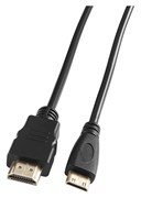 (1027616) Кабель аудио-видео Buro mini-HDMI (m)/HDMI (m) 3м. черный (BHP-MINHDMI-3)