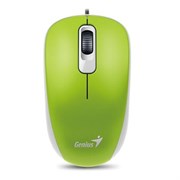 (1027625) Мышь Genius DX-110, USB (зелёная, оптическая 1000dpi)