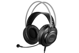 (1027692) Наушники с микрофоном A4Tech Fstyler FH200U серый 2м накладные USB (FH200U GREY)