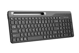 (1027696) Клавиатура A4Tech Fstyler FBK25 черный/серый USB беспроводная BT/Radio slim Multimedia FBK25 BLACK