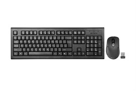 (1027718) Клавиатура + мышь A4Tech 7100N клав:черный мышь:черный USB беспроводная