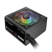 (1012186) Блок питания Thermaltake ATX 500W Smart RGB 500 80+ (24+4+4pin) APFC 120mm fan color LED 5xSATA RTL