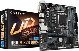 {{photo.Alt || photo.Description || '(1028241) Материнская плата Gigabyte H610M S2H DDR4 Soc-1700 Intel H610 2xDDR4 mATX AC`97 8ch(7.1) GbLAN RAID+'}}