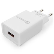 (1028591) Адаптер питания Cablexpert MP3A-PC-16, QC 3.0, 100/220V - 1 USB порт 5/9/12V, белый