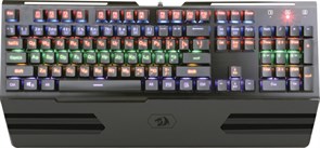 {{photo.Alt || photo.Description || '(1021622) Игровая клавитура Redragon Hara чёрная (OUTEMU Blue switches, USB, RGB подсветка)'}}