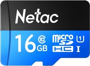 (1029718) Флеш-накопитель NeTac Карта памяти Netac MicroSD card P500 Standard 16GB, retail version w/SD adapter