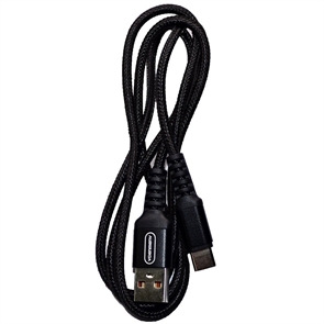 (1030037) USB кабель Denmen D02T на Type-C 2.4A 1м черный