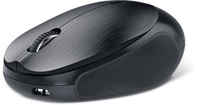 (1030295) Genius Мышь беспроводная NX-9000BT V2 стальной металлик (Iron Gray), Bluetooth 4.0, встроенная Li-polymer battery (320mAh)