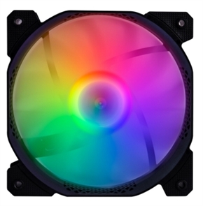 (1030562) Вентилятор 1STPLAYER F1-PLUS Black / 140mm, LED 5-color, 1000rpm, 3pin / F1-PLUS-BK / bulk