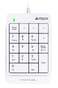 {{photo.Alt || photo.Description || '(1031028) Числовой блок A4Tech Fstyler FK13P белый USB slim для ноутбука (FK13P WHITE)'}}