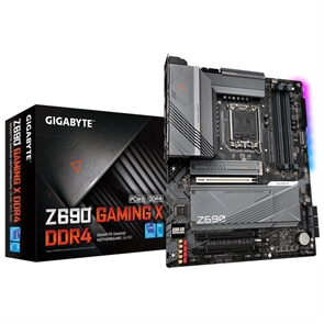 {{photo.Alt || photo.Description || '(1031041) Материнская плата Gigabyte Z690 GAMING X DDR4 Soc-1700 Intel Z690 4xDDR4 ATX AC`97 8ch(7.1) 2.5Gg RA'}}